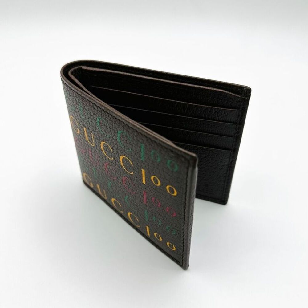 Gucci 100 Centennial Men's Brown Leather Bifold Wallet - Picture 4 of 8